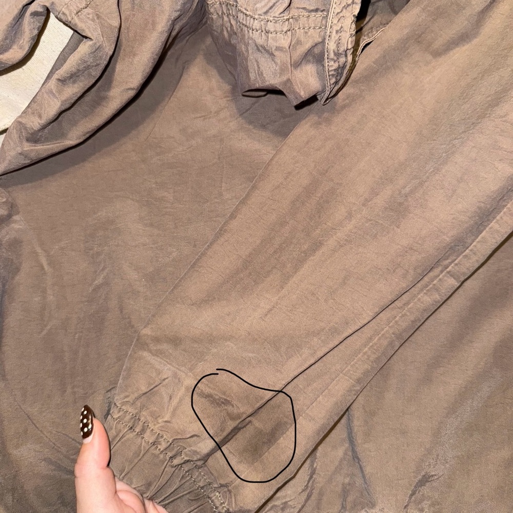 Columbia Light Brown 1/4 Zip Jacket Small - Picture 11 of 11